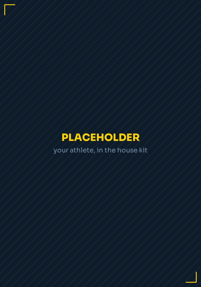 Placeholder for the player's own athlete.
